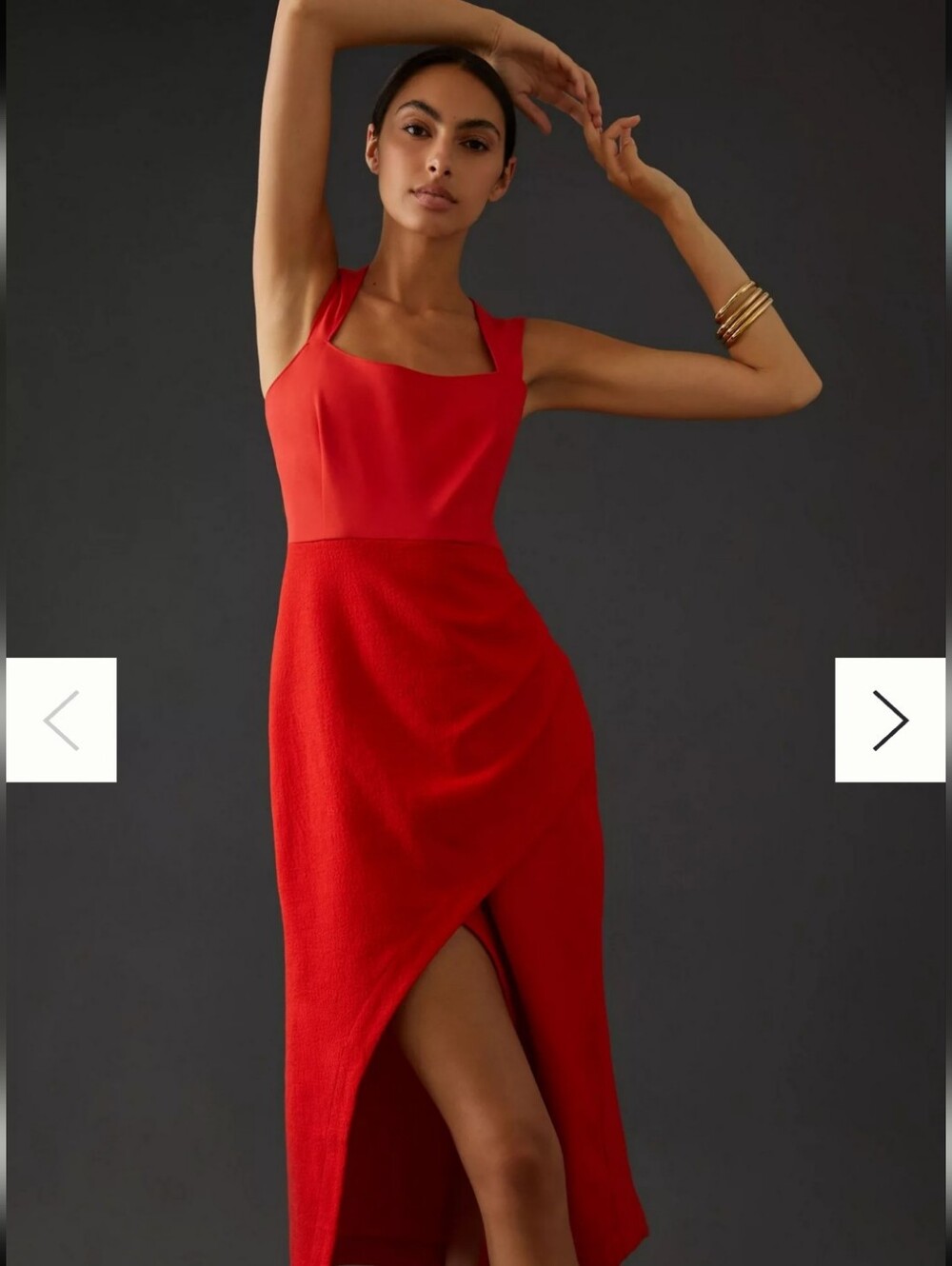 Maeve Squareneck Maxi Dress